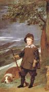 Diego Velazquez Portrait du Prince Baltasar Carlos en costume de chasse (df02) Sweden oil painting artist